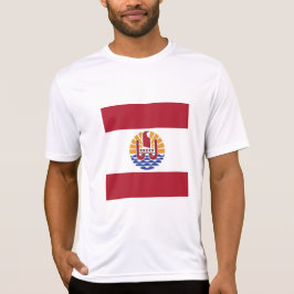 フランス領ポリネシアの旗 Tシャツ