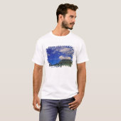 フランス領ポリネシア、モーレア島。クック湾。クルーズ船3 Tシャツ (正面フル)