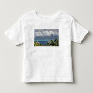 フランス領ポリネシア、モーレア島。島の景色 トドラーTシャツ
