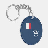 フランス領南方・南極地域 キーホルダー (正面左)