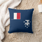 フランス領南方・南極地域 クッション (ブランケット)
