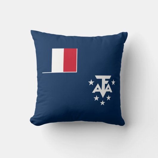 フランス領南方・南極地域 クッション (正面)