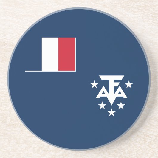 フランス領南方・南極地域 コースター (正面)