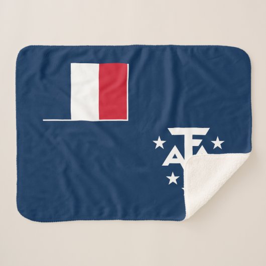 フランス領南方・南極地域 シェルパブランケット (正面(横))