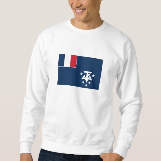 フランス領南方・南極地域 スウェットシャツ (正面)