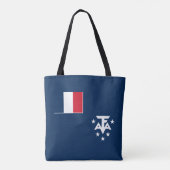 フランス領南方・南極地域 トートバッグ (裏面)