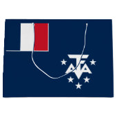 フランス領南方・南極地域 ラージペーパーバッグ (正面)