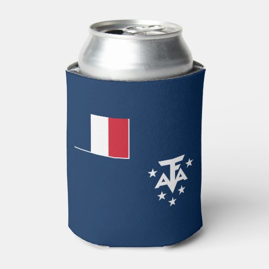 フランス領南方・南極地域 缶クーラー (缶正面)