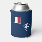 フランス領南方・南極地域 缶クーラー (缶裏面)