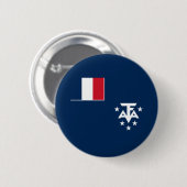 フランス領南方・南極地域 缶バッジ (正面&裏面)