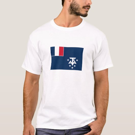 フランス領南方・南極地域 Tシャツ (正面)