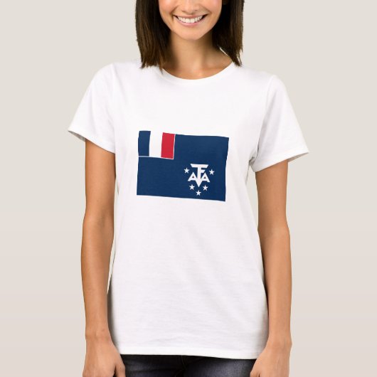 フランス領南方・南極地域 Tシャツ (正面)
