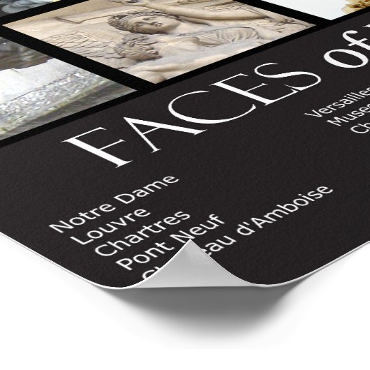 フランス顔 ポスター (角)