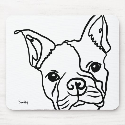 フランス風エレガンス マウスパッド (正面)