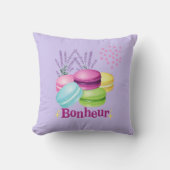 フランス風マカロン クッション (正面)