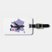 フランス飛んでいるへ ラゲッジタグ (正面横)