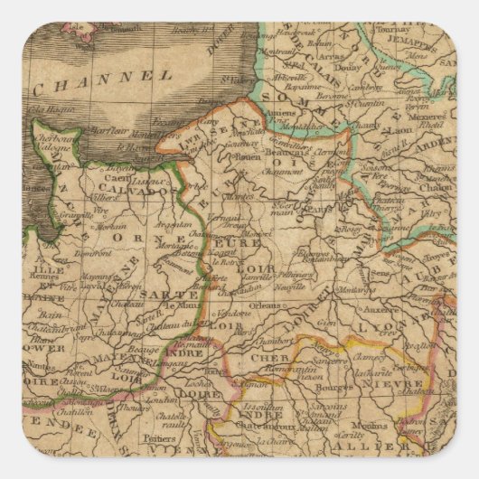 フランス13 スクエアシール (正面)