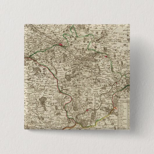 フランス14 缶バッジ (正面)