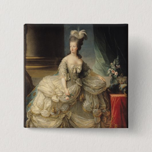 フランス1779年のMarieアントワネットの女王 缶バッジ (正面)