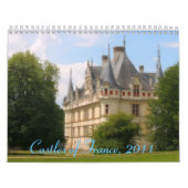 フランス2011年の城 カレンダー (カバー)