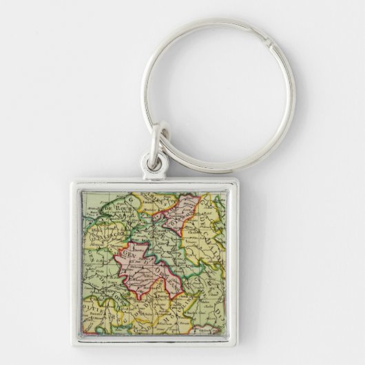 フランス21 キーホルダー (正面)