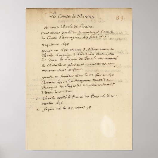 フランス21 ポスター (正面)