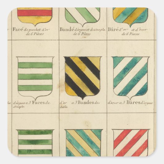 フランス22 スクエアシール (正面)