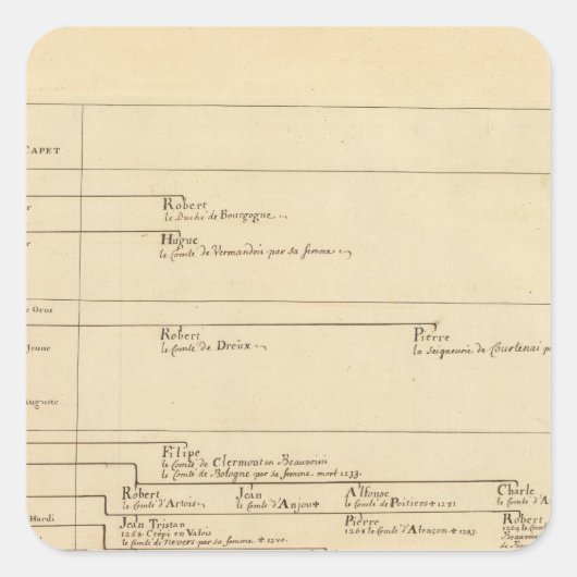 フランス27 スクエアシール (正面)