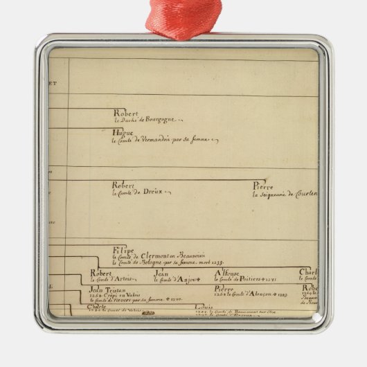 フランス27 メタルオーナメント (正面)