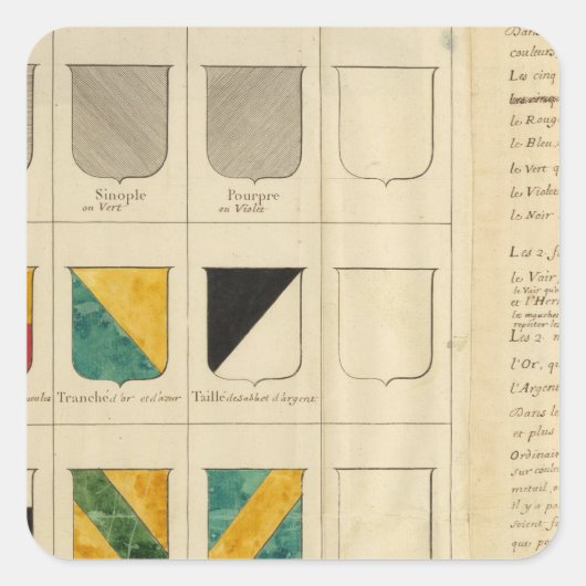 フランス28 スクエアシール (正面)