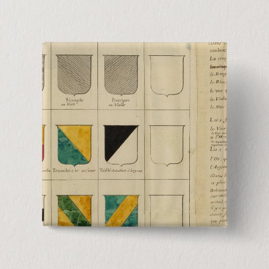 フランス28 缶バッジ (正面)