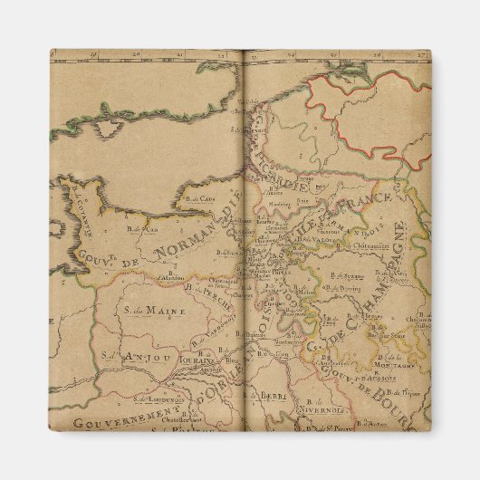 フランス29 マグネット (正面)