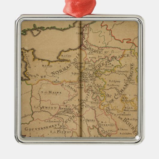 フランス29 メタルオーナメント (正面)