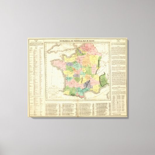 フランス30 キャンバスプリント (正面)