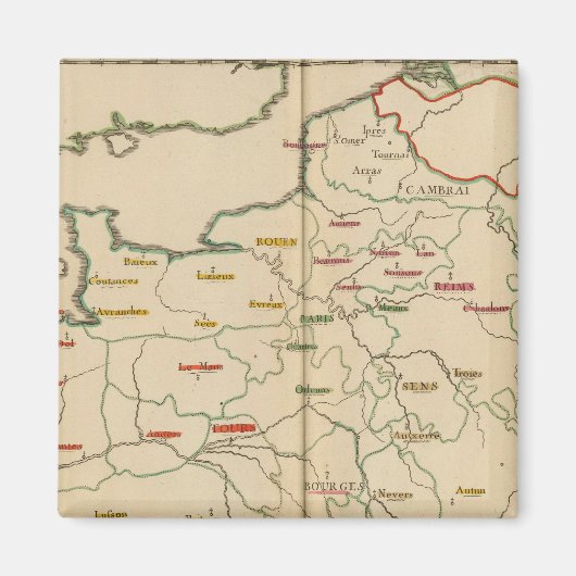 フランス30 マグネット (正面)