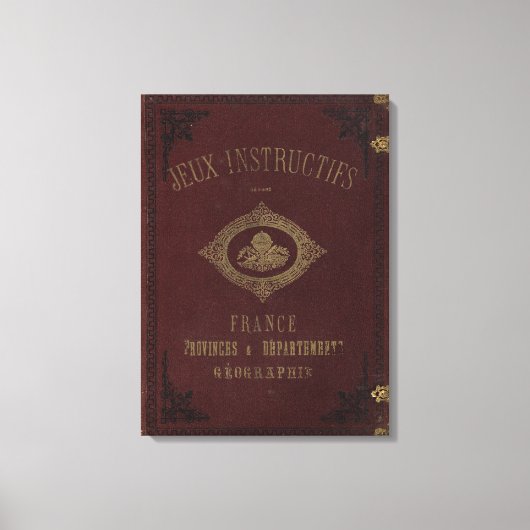 フランス32 キャンバスプリント (正面)