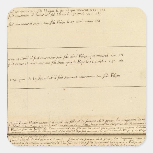 フランス32 スクエアシール (正面)