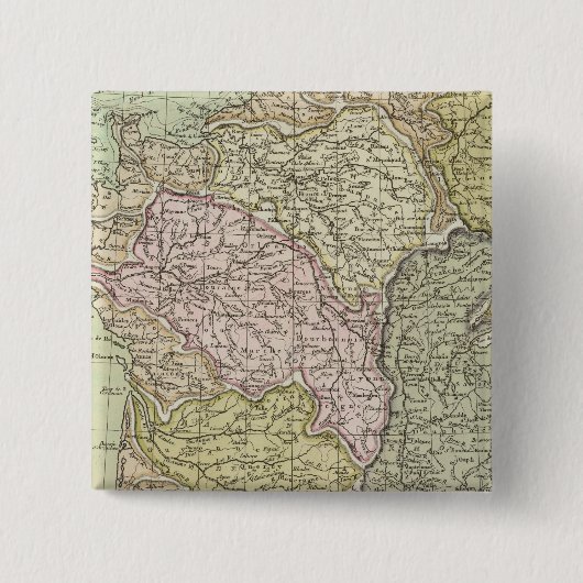 フランス40 缶バッジ (正面)