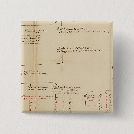 フランス47 缶バッジ (正面)