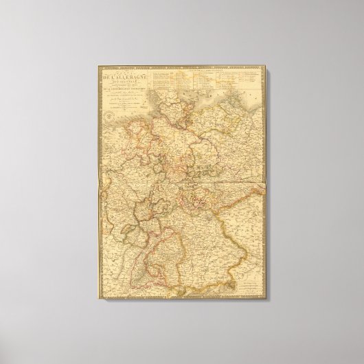 フランス4 キャンバスプリント (正面)