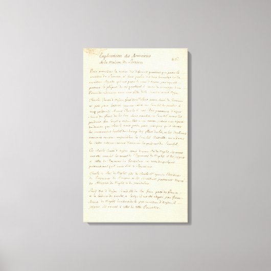 フランス50 キャンバスプリント (正面)