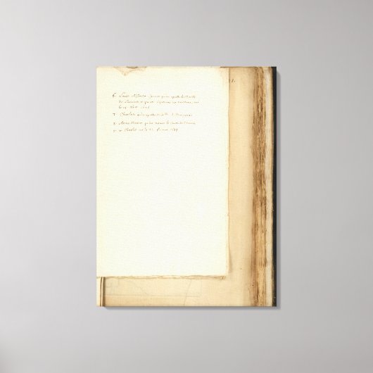 フランス51 キャンバスプリント (正面)