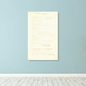 フランス52 キャンバスプリント (インサイチュ (ウッドフロア))