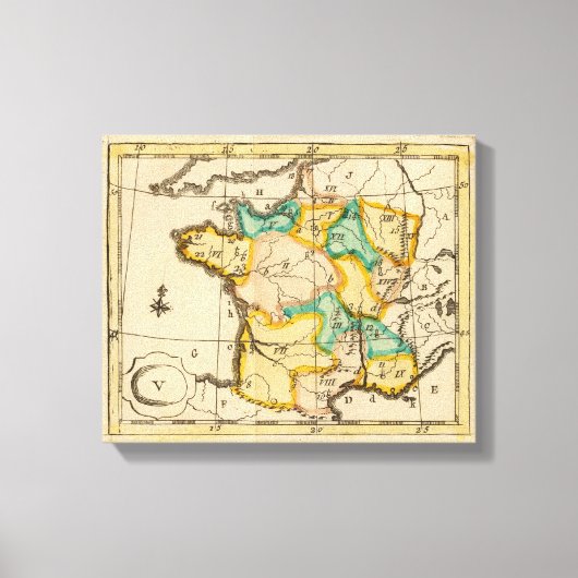 フランス8 キャンバスプリント (正面)