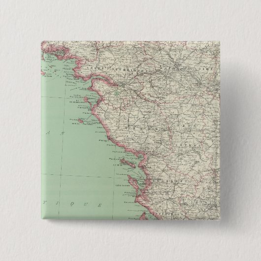 フランス9 缶バッジ (正面)