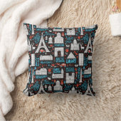 フランス|の記号パターン クッション (ブランケット)