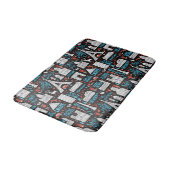 フランス|の記号パターン バスマット (アングル)