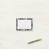 フランス|の記号パターン ポストイット (デスク上)