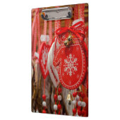 フランス、アルザス、コルマール。クリスマス市場 クリップボード (左)