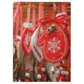 フランス、アルザス、コルマール。クリスマス市場 クリップボード (裏面)